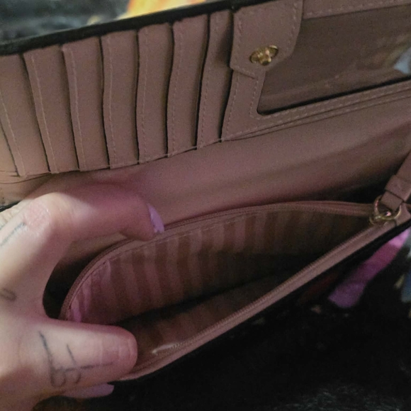 Victoria's Secret Black Quilted Wristlet - Picture 4 of 5